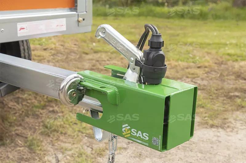 SAS Green Series Vault Hitchlock Coupling Trailer Lock Robust Universal High Viz