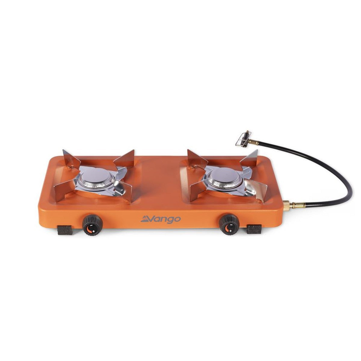 Vango Blaze Double Gas Cooker Camping Fishing Stove Burnt Orange