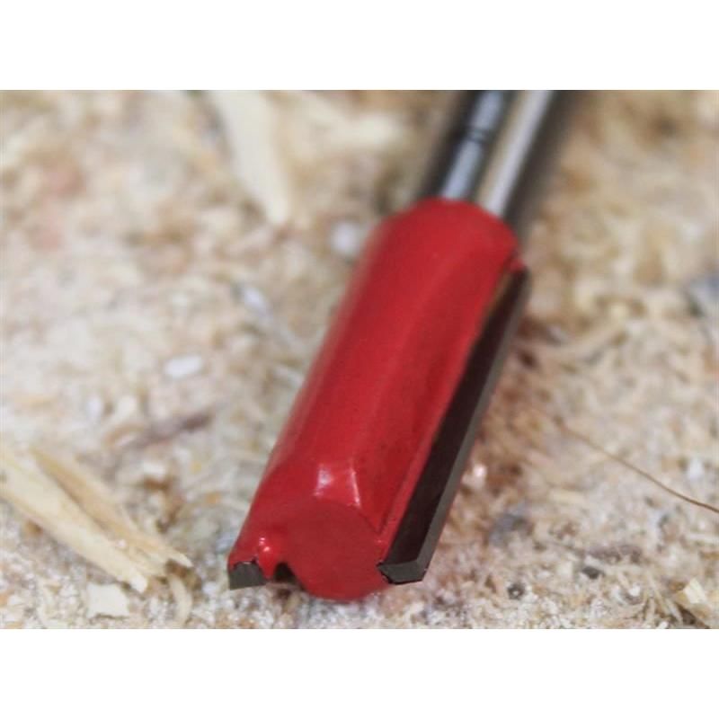 Faithfull Router Bit TCT Two Flute 10.0 x 19mm 1/4in Shank