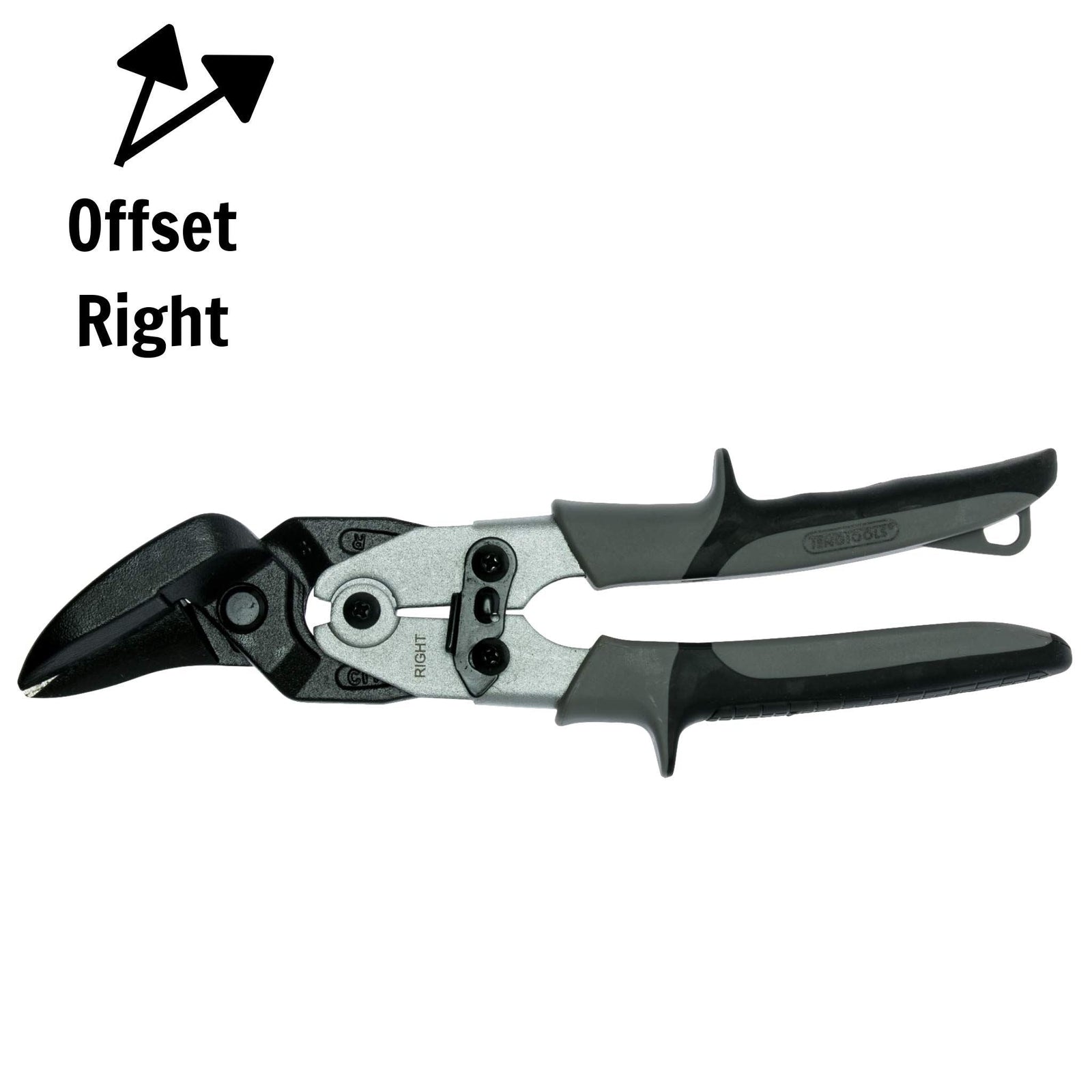 Teng Tools Offset Tin Snip Right/Straight