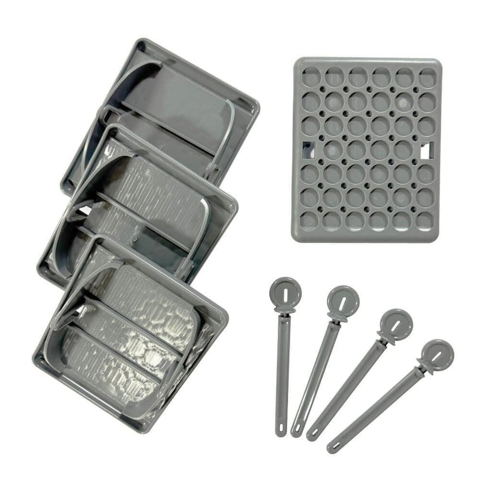 Olpro Caravan Jack Pads with Pins (Pack of 4)