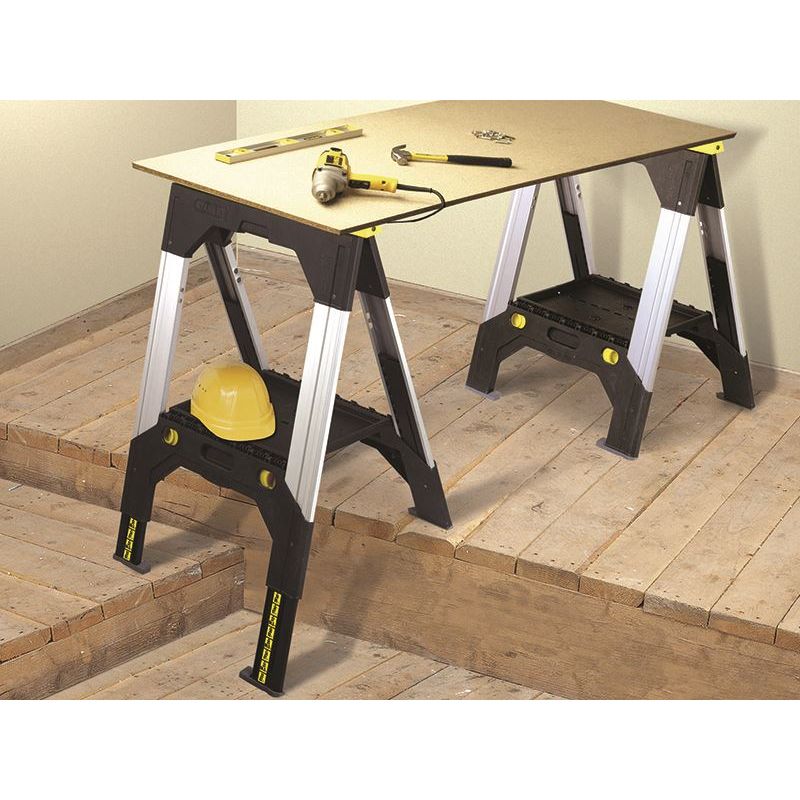 Stanley® Hand Tools FatMax® Telescopic Sawhorses (Twin Pack)