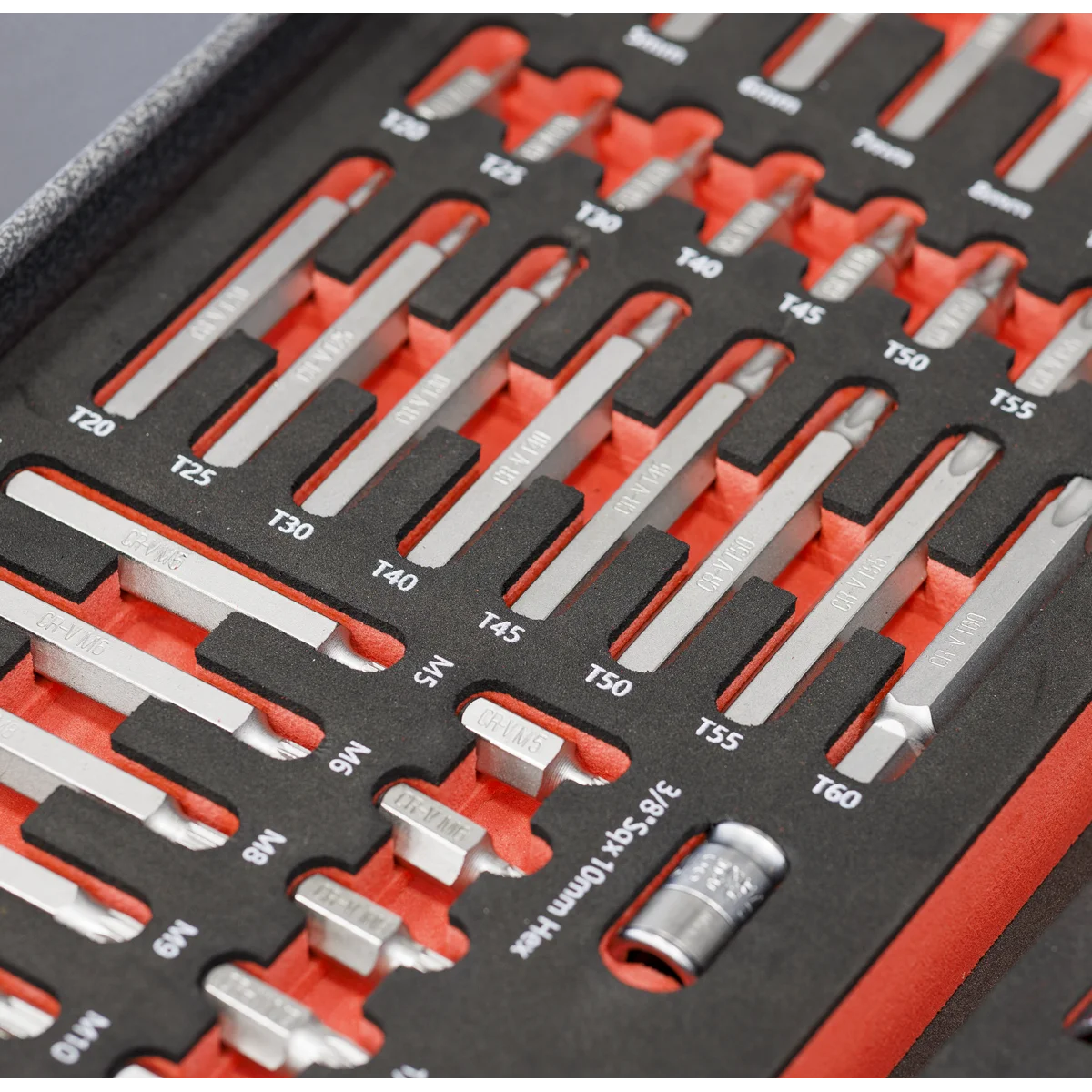 Sealey Premier Bit Set 44 Piece TBT60 with Tool Tray