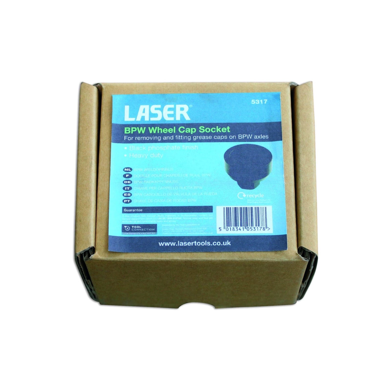 Laser BPW AXLe Nut Socket 65mm 5317