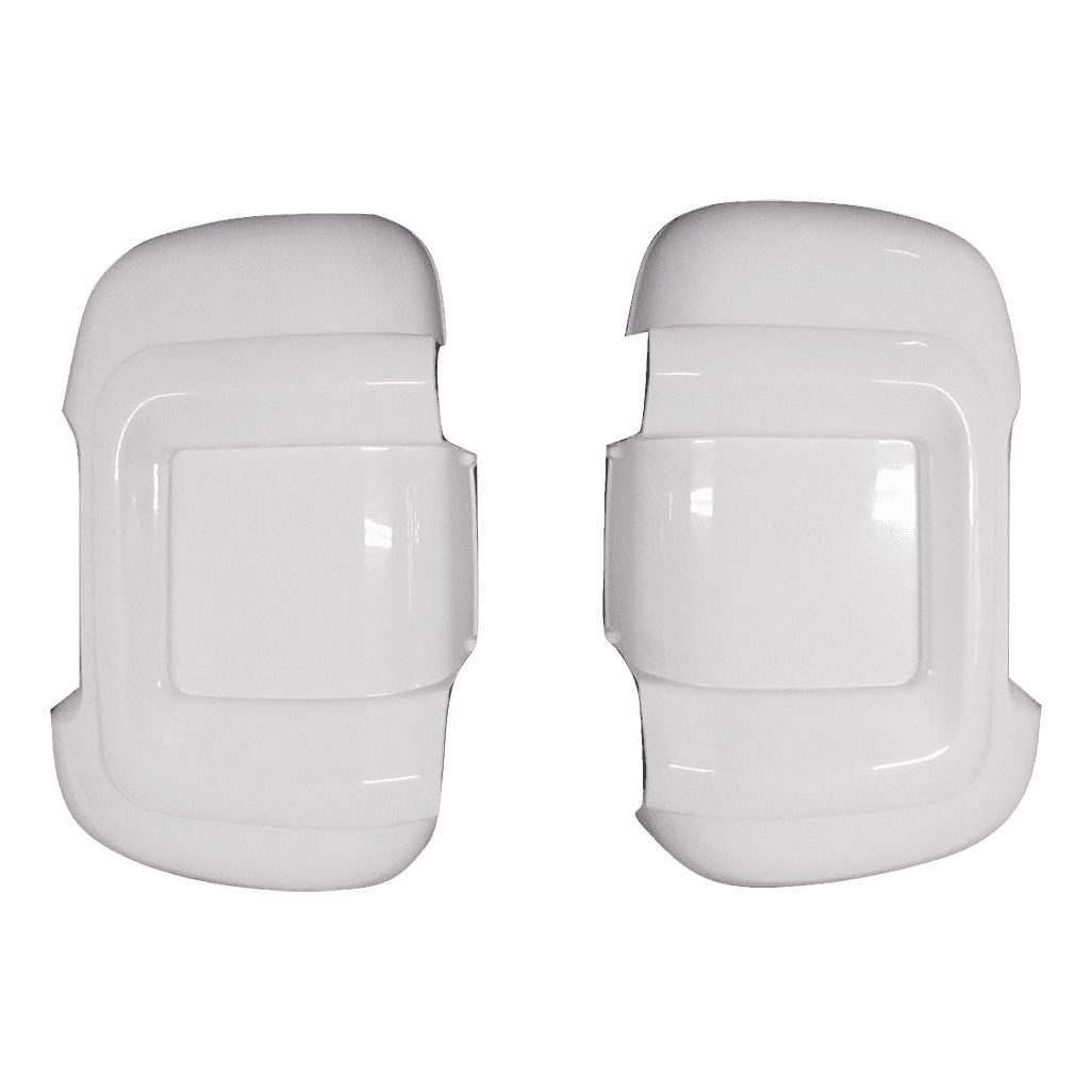 Milenco Van Mirror Protectors White fits Fiat Ducato Peugeot Boxer Citroen Relay