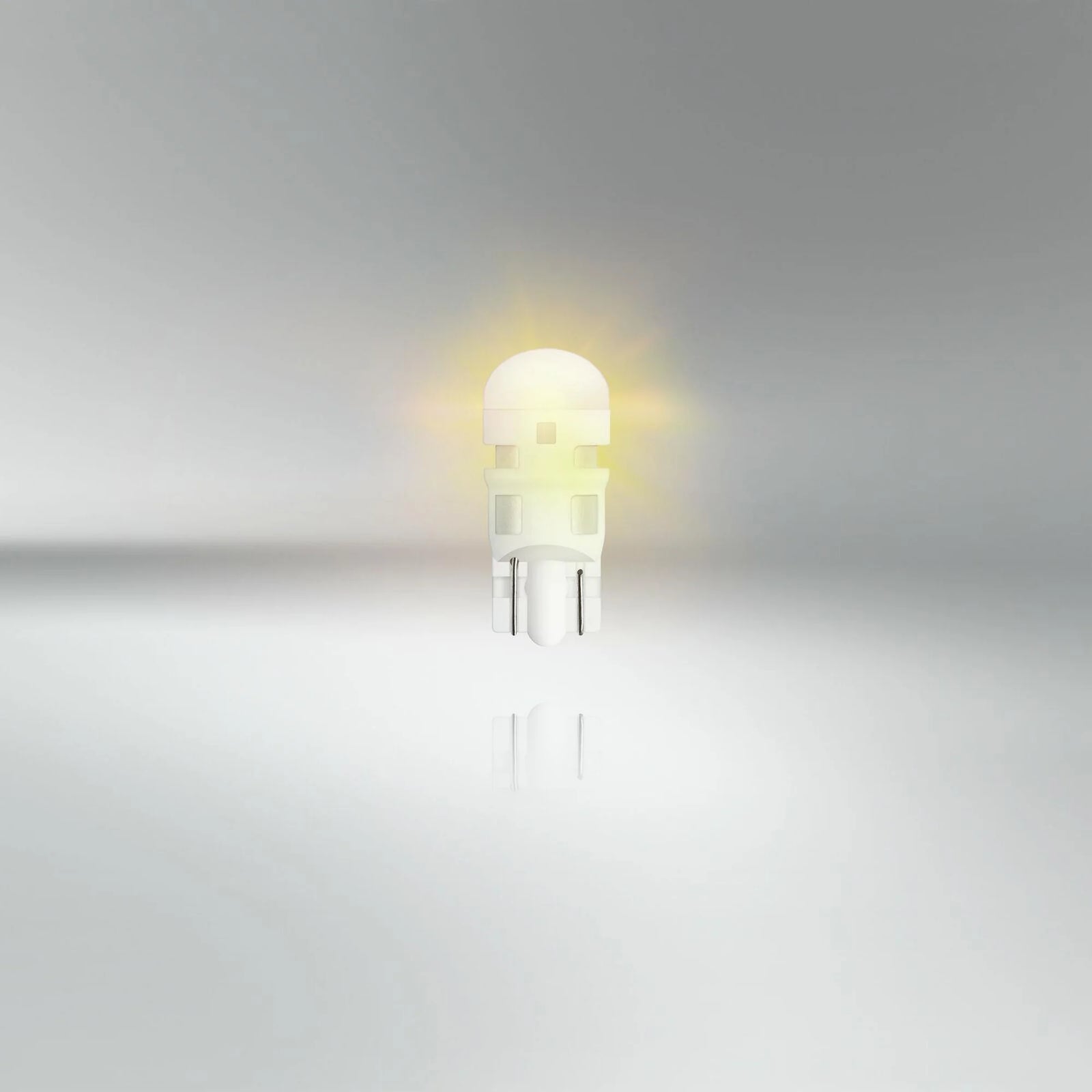 Osram LED W5W Indicator Bulbs Yellow 12V 1W 2827DYP-02B