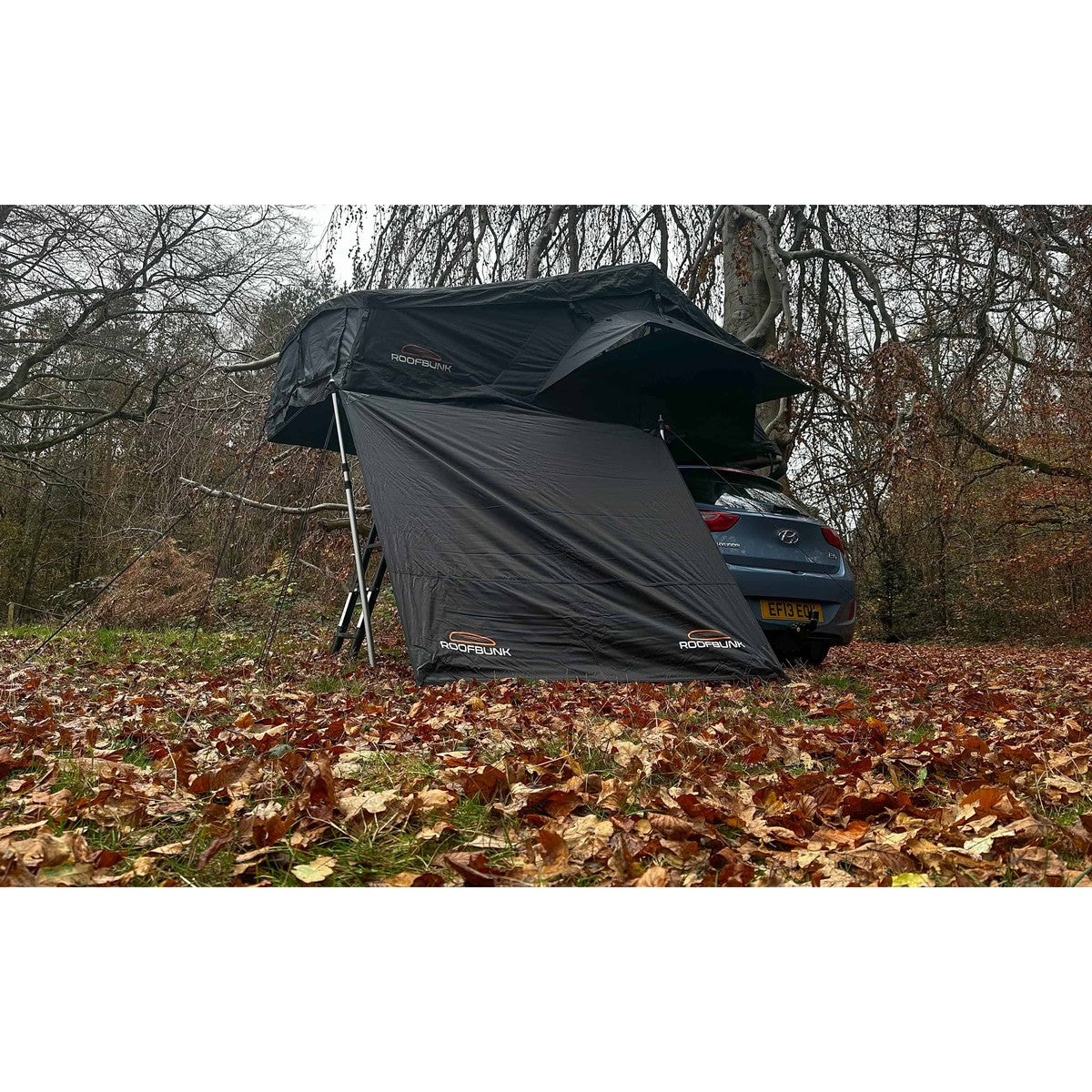 RoofBunk Explorer Soft Shell Roof Tent Canopy Awning & Windbreak