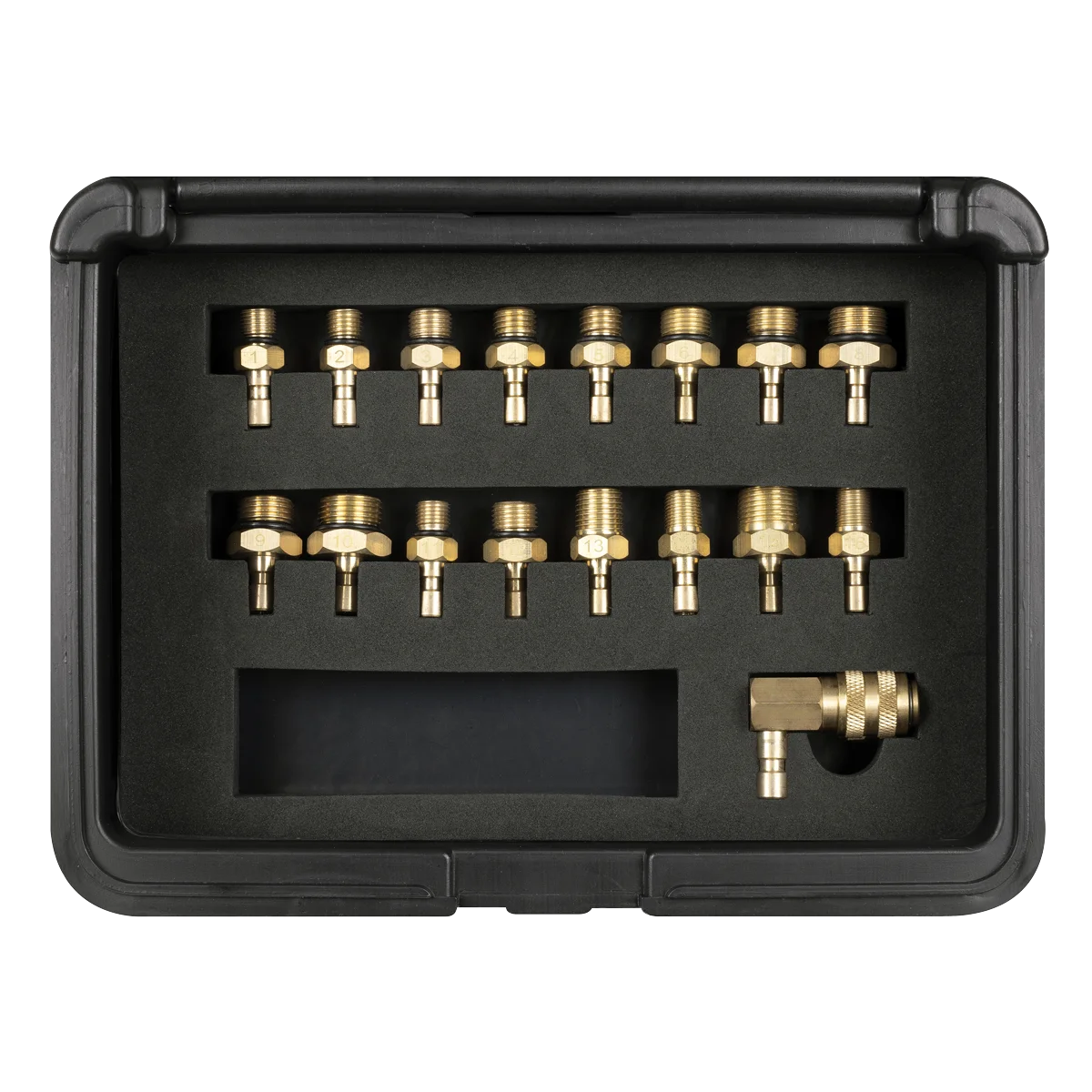 Sealey Digital Oil Pressure Test Kit VS217 18 Piece