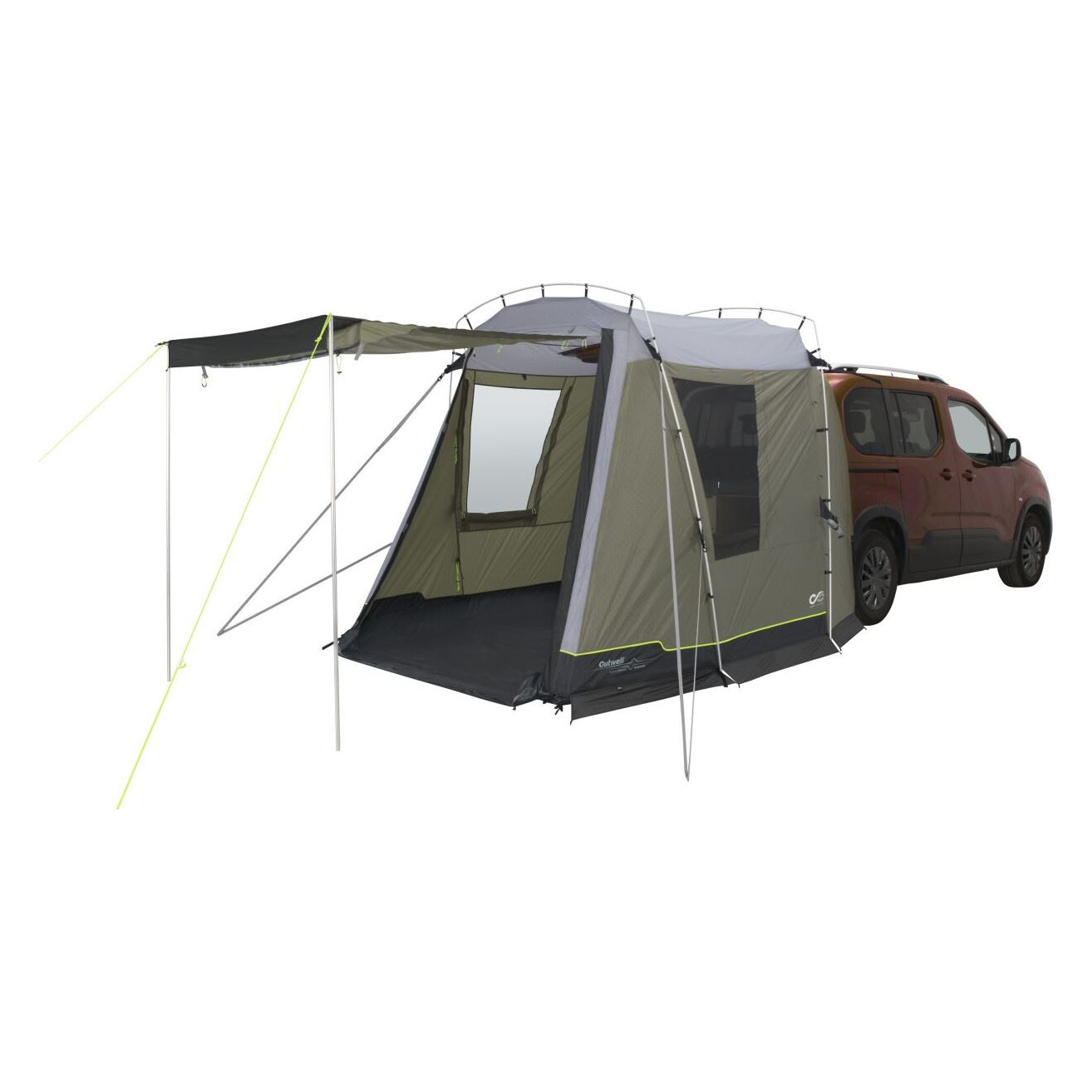 Outwell Dunecrest S  Poled Tailgate Awning
