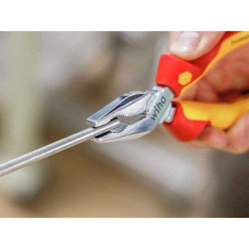 Wiha Professional electric Combination Pliers with DynamicJoint® 180mm