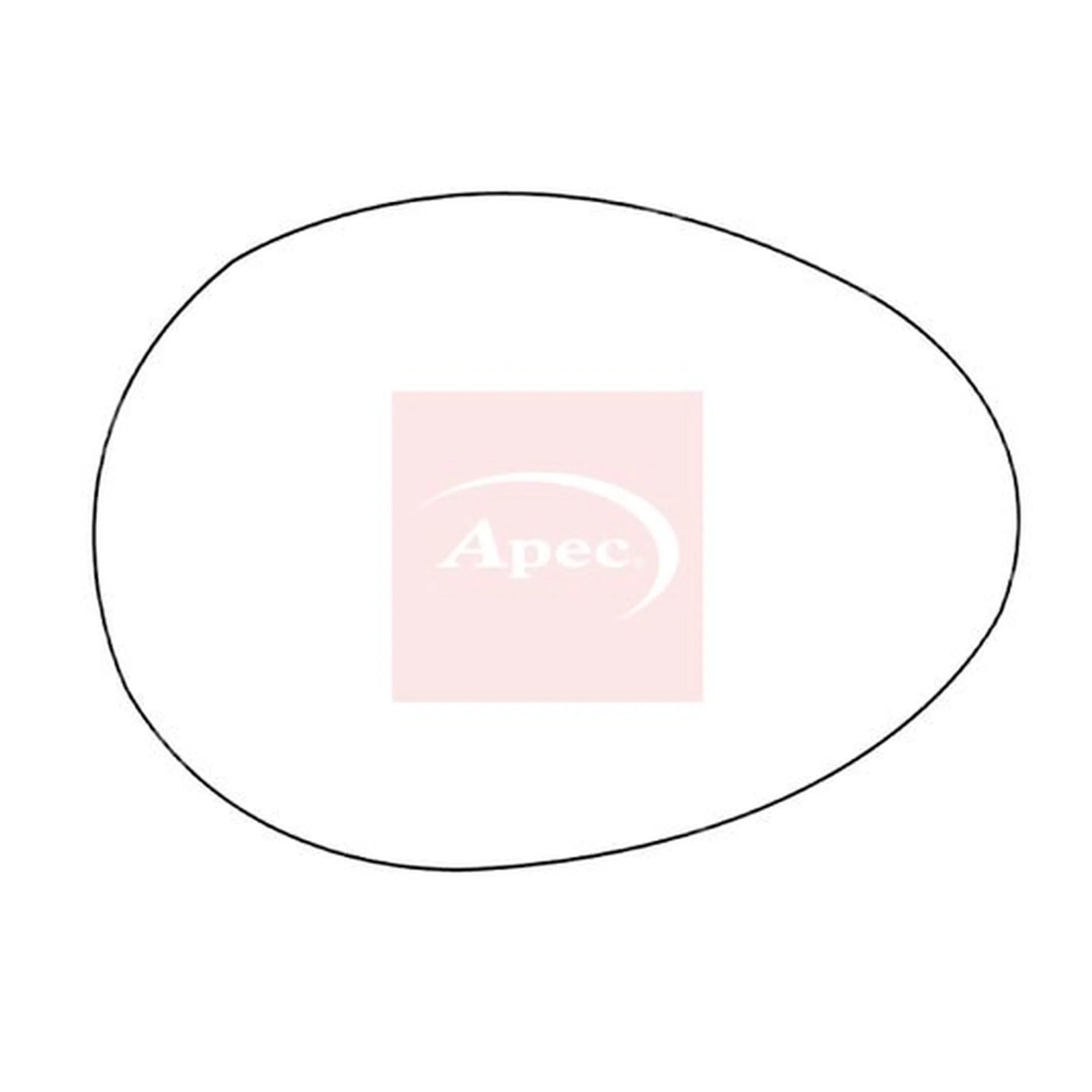 Apec Exterior Wing Mirror Glass Right AMS2095A