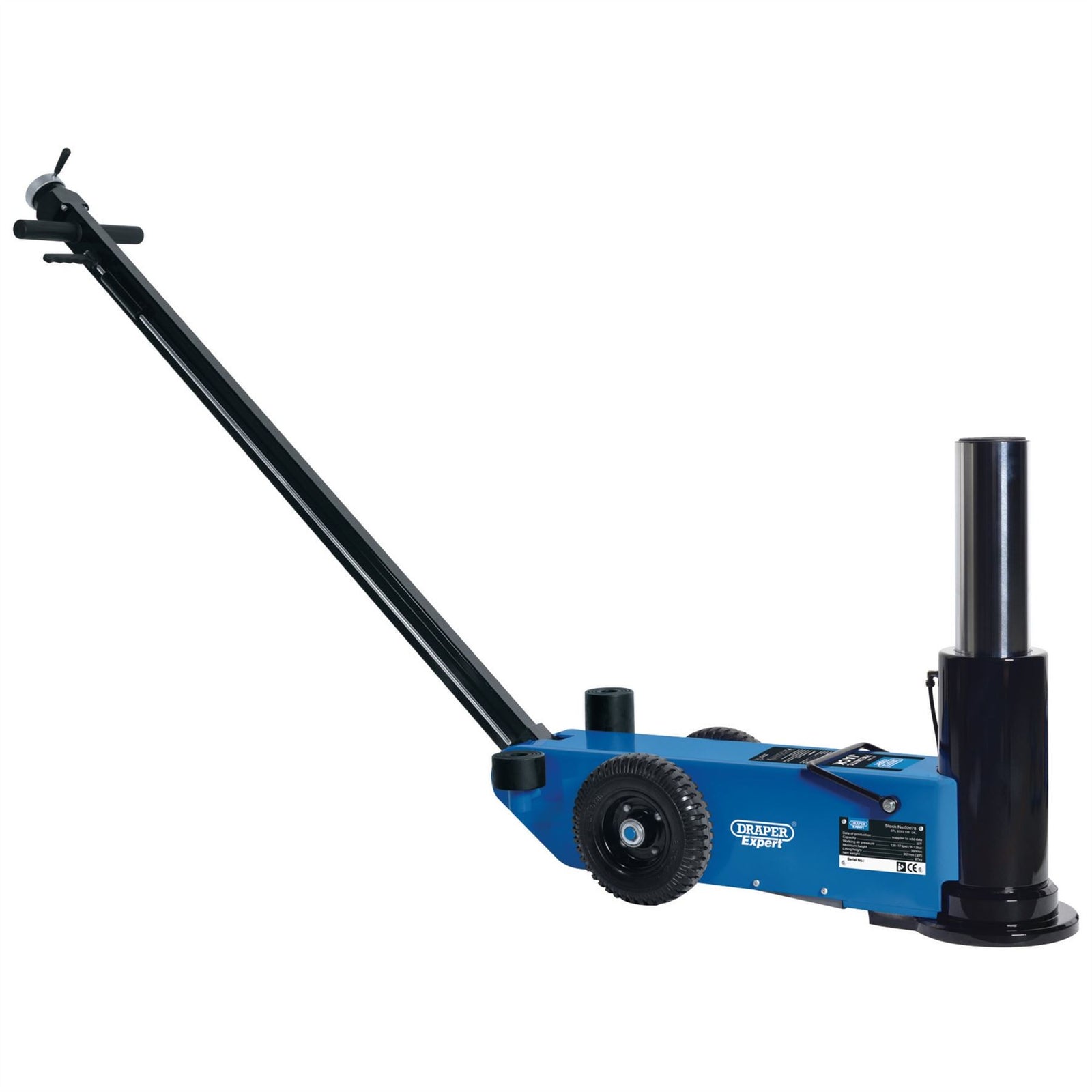 Draper Pneumatic High Lift Jack, 30 Tonne 02078