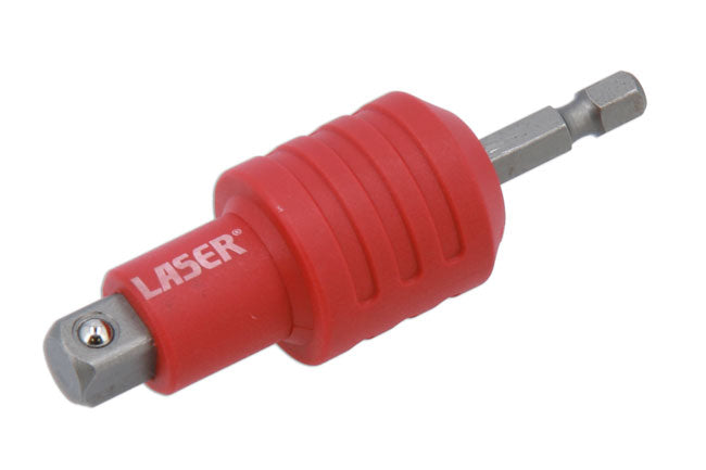 Laser Non-Conductive Insulated Quick Chuck to 3/8"D Adaptor