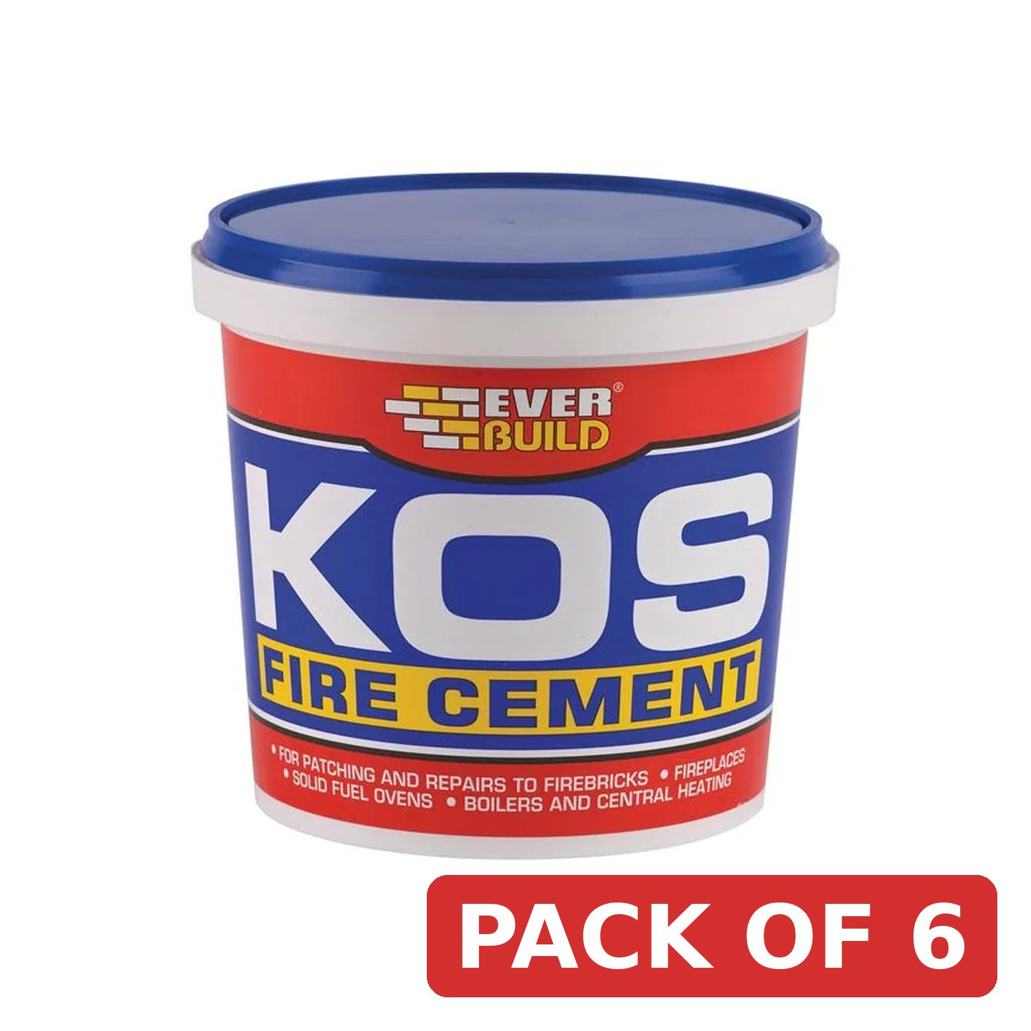 Everbuild Sika KOS Fire Cement Buff 500g - 484657