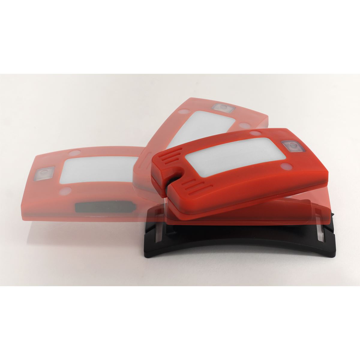 2W COB LED Rechargeable Head Torch Auto Sensor Cycling Front Rear Light Red