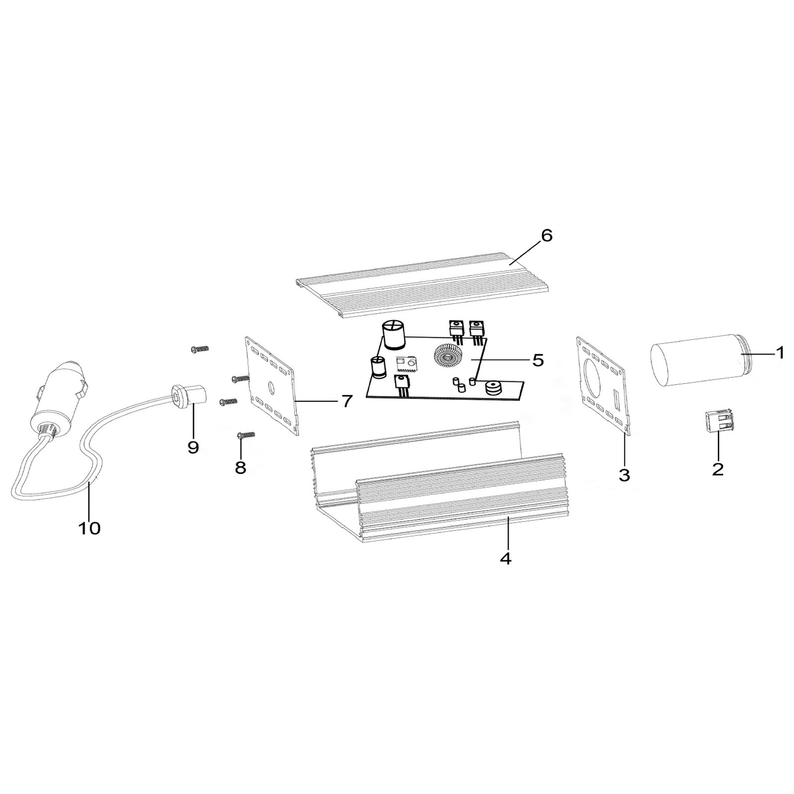 Sealey Front panel DC2412.03