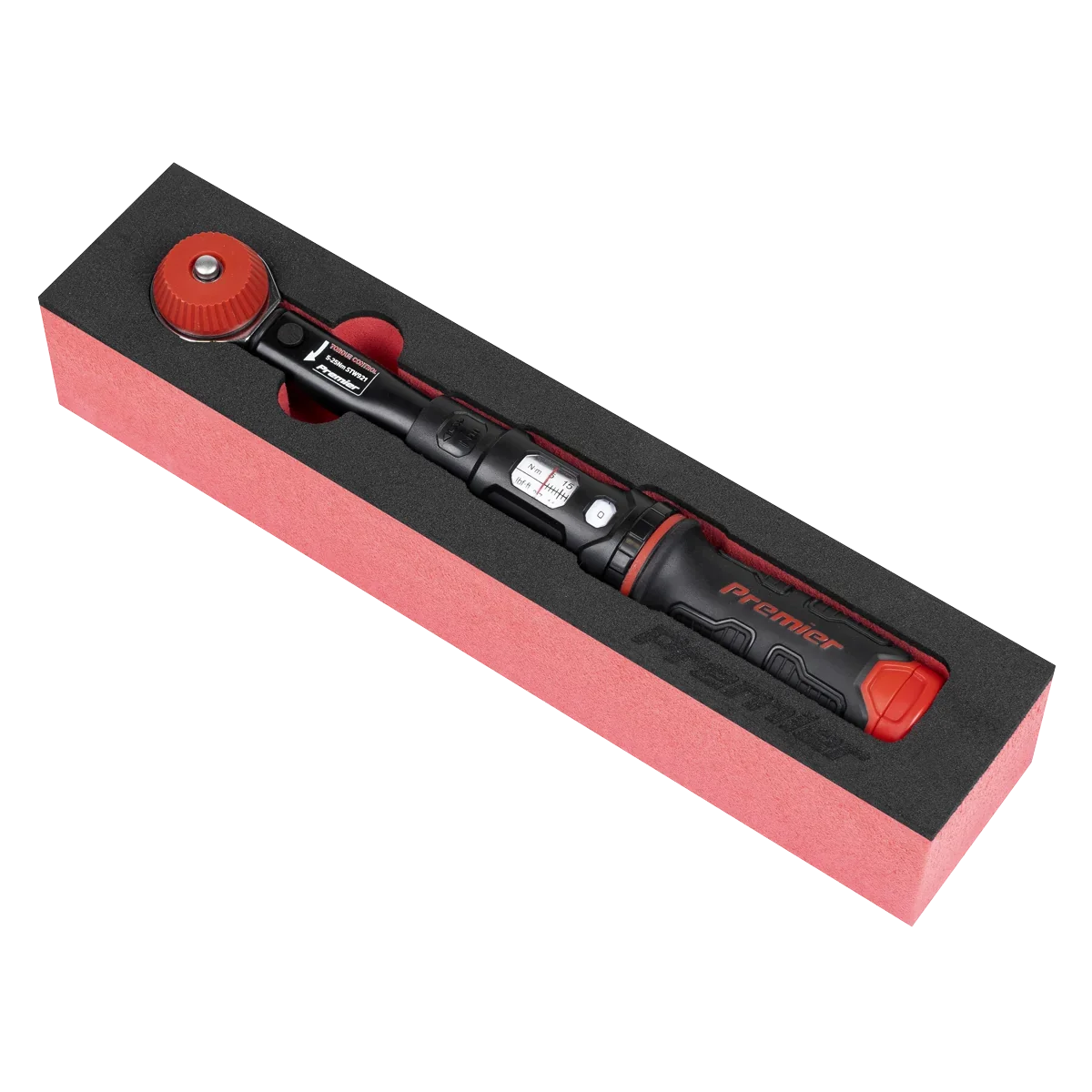 Sealey Micrometer Torque Wrench STW921 5-25Nm 1/4"Sq Drive