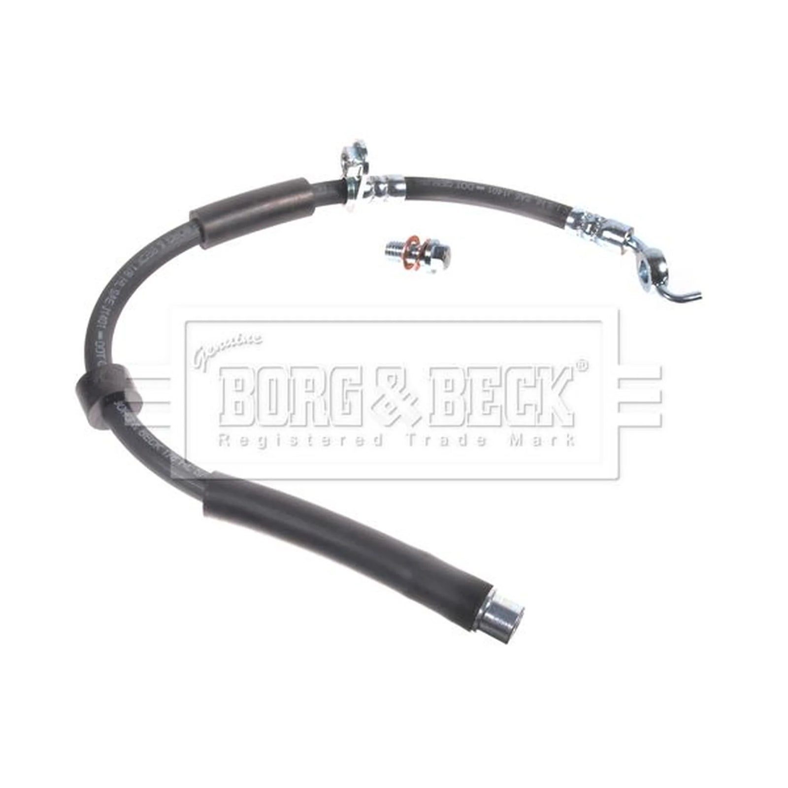 Borg & Beck Brake Hydraulic Hose Line Front Left BBH9111