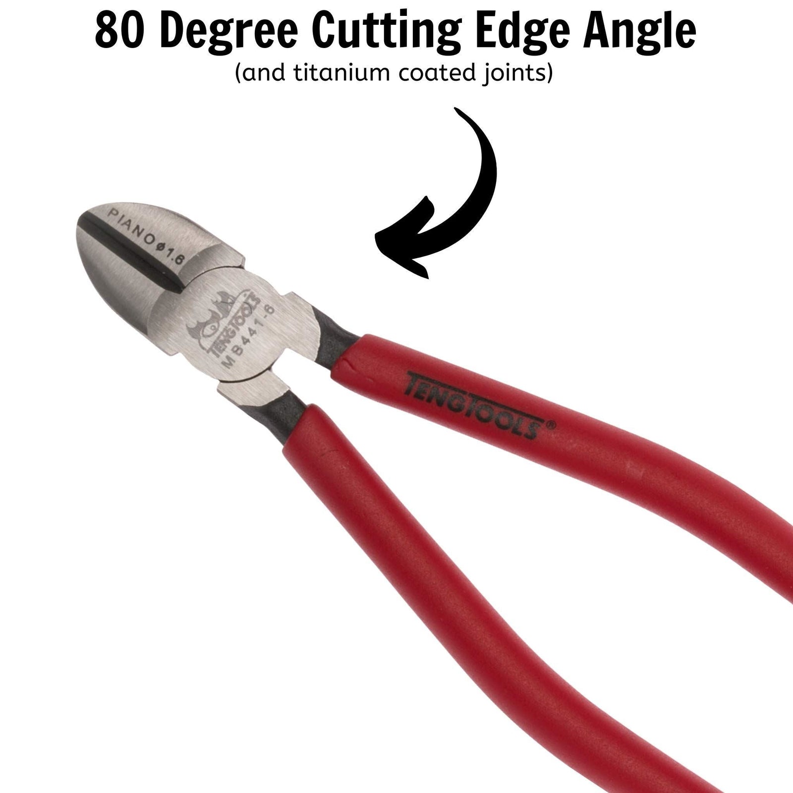 Teng Tools Side Cutting Plier 160mm