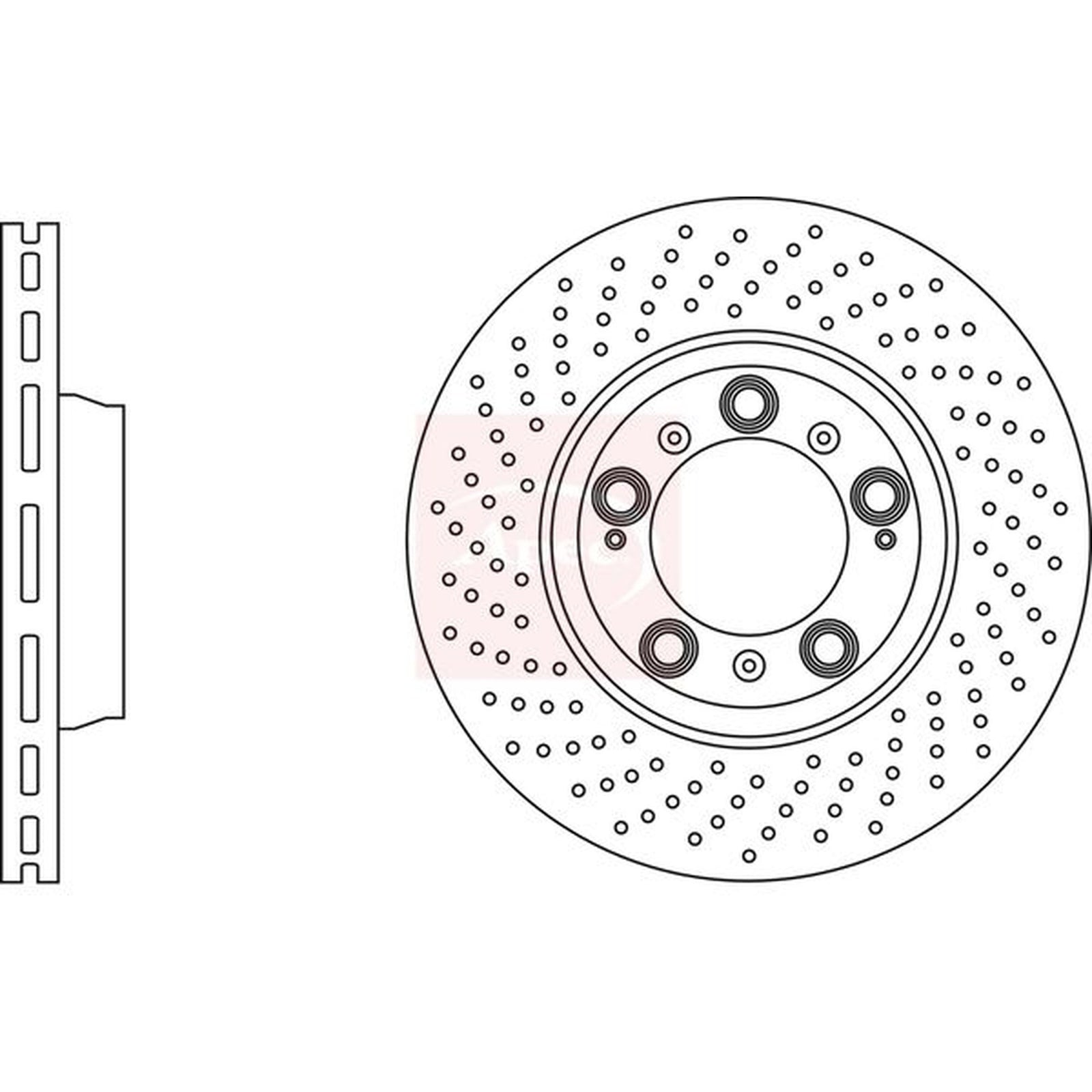 Apec Front / & Rear / Brake Discs & Pads fits Porsche 911 2000-2005 3.6