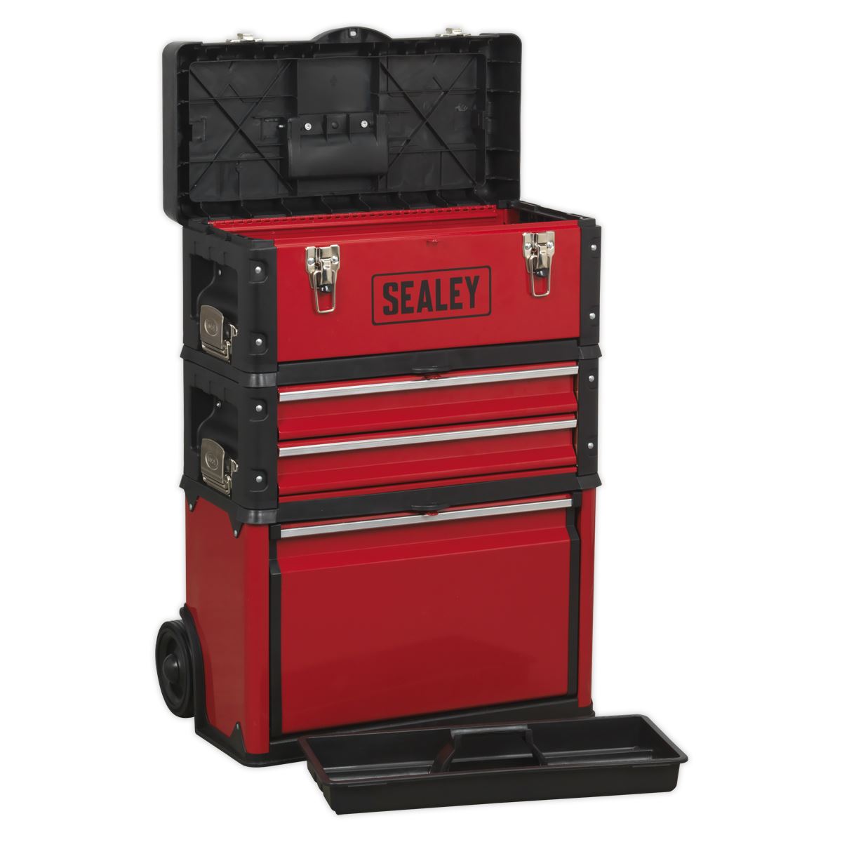 Sealey Mobile Steel/Composite Toolbox 3 Compartment AP548