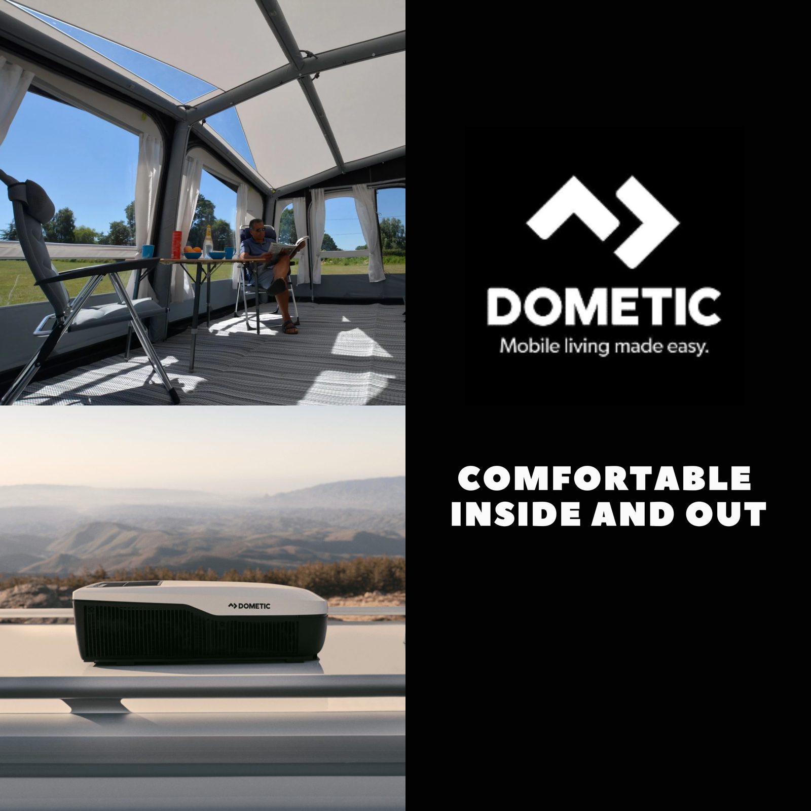 Dometic WINTER COVERS WHITE - WA120 + WA130