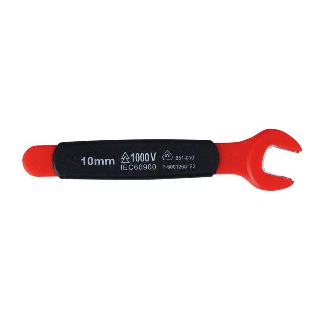 Laser Insulated Open Ended Spanner 10mm 8721