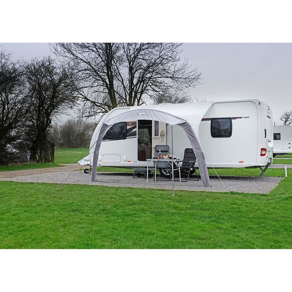 Vango AirBeam Sky Canopy for Caravan & Motorhomes 2.5M 2.5M Grey Violet