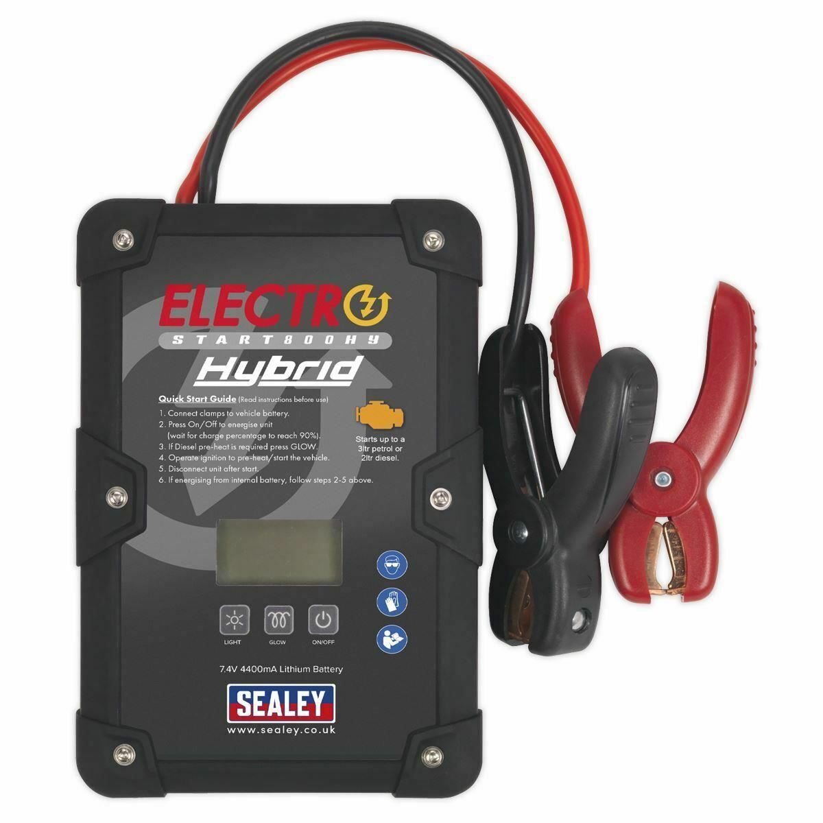 Sealey ElectroStart® Hybrid Power Start 800A 12V