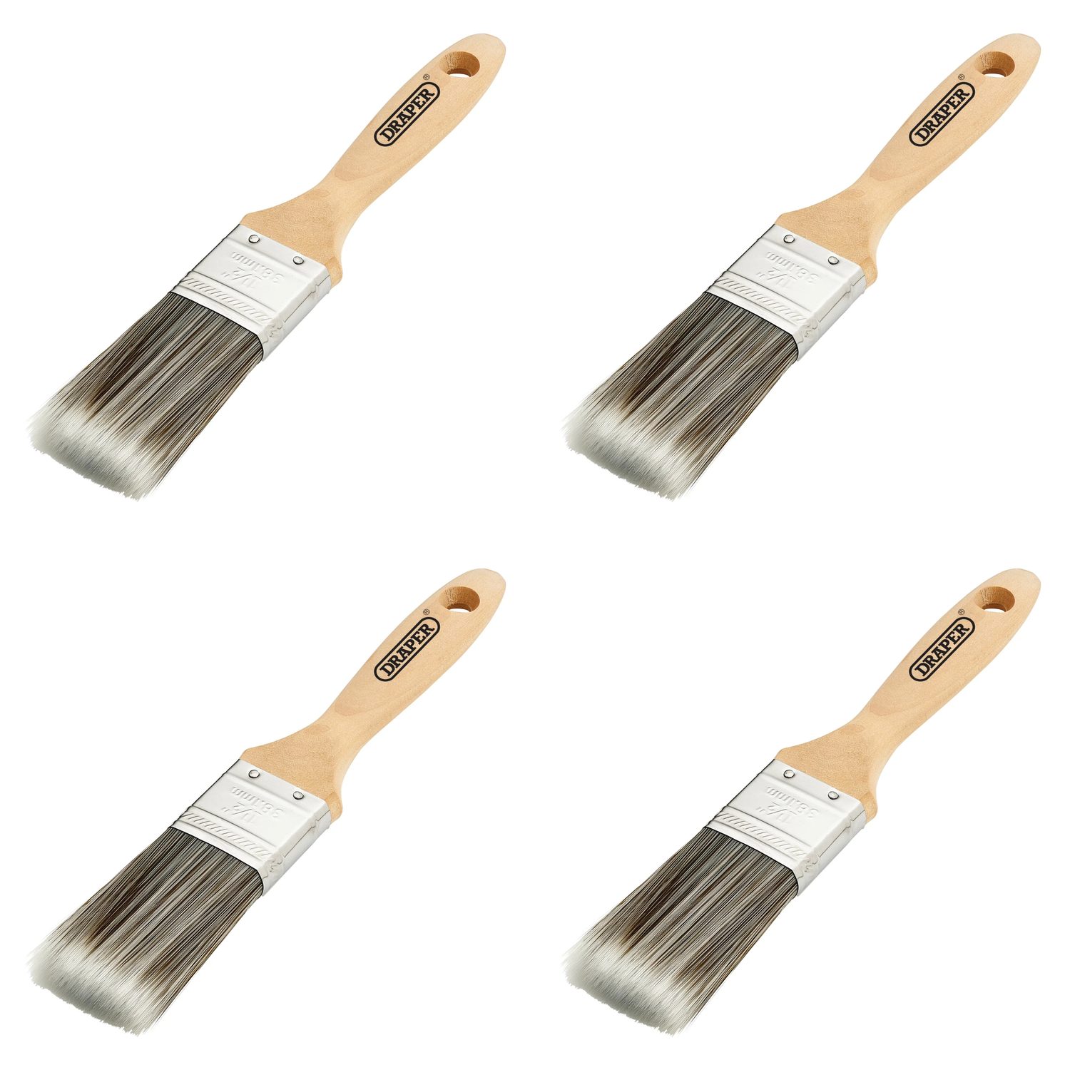 Draper Paint Brush with Wood handle 1-3"
