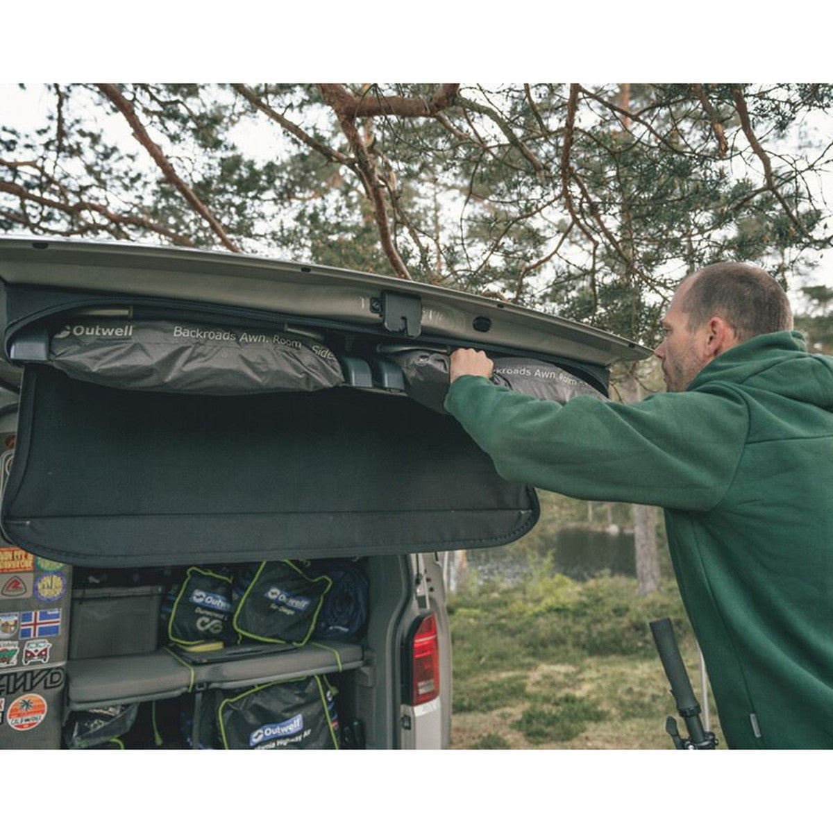 Outwell Backroads Campervan Cassette Awning Room Low 195cm