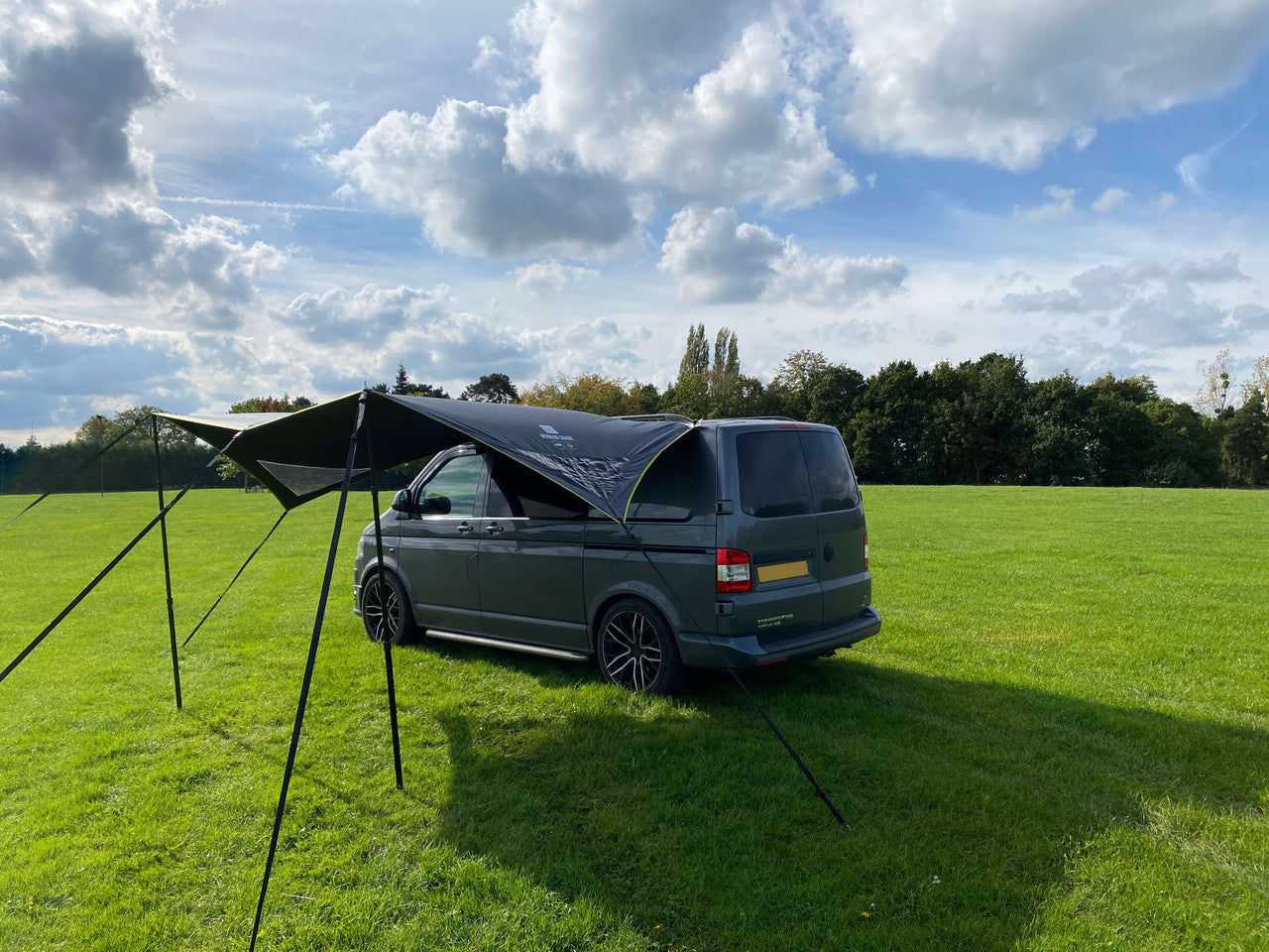 Olpro Modern Shade Canopy (Charcoal & Lime)