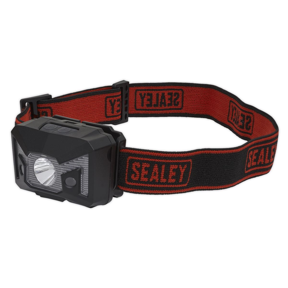 Sealey 3W CREE XPE LED Rechargeable Head Torch Light Auto Sensor 120 Lumens