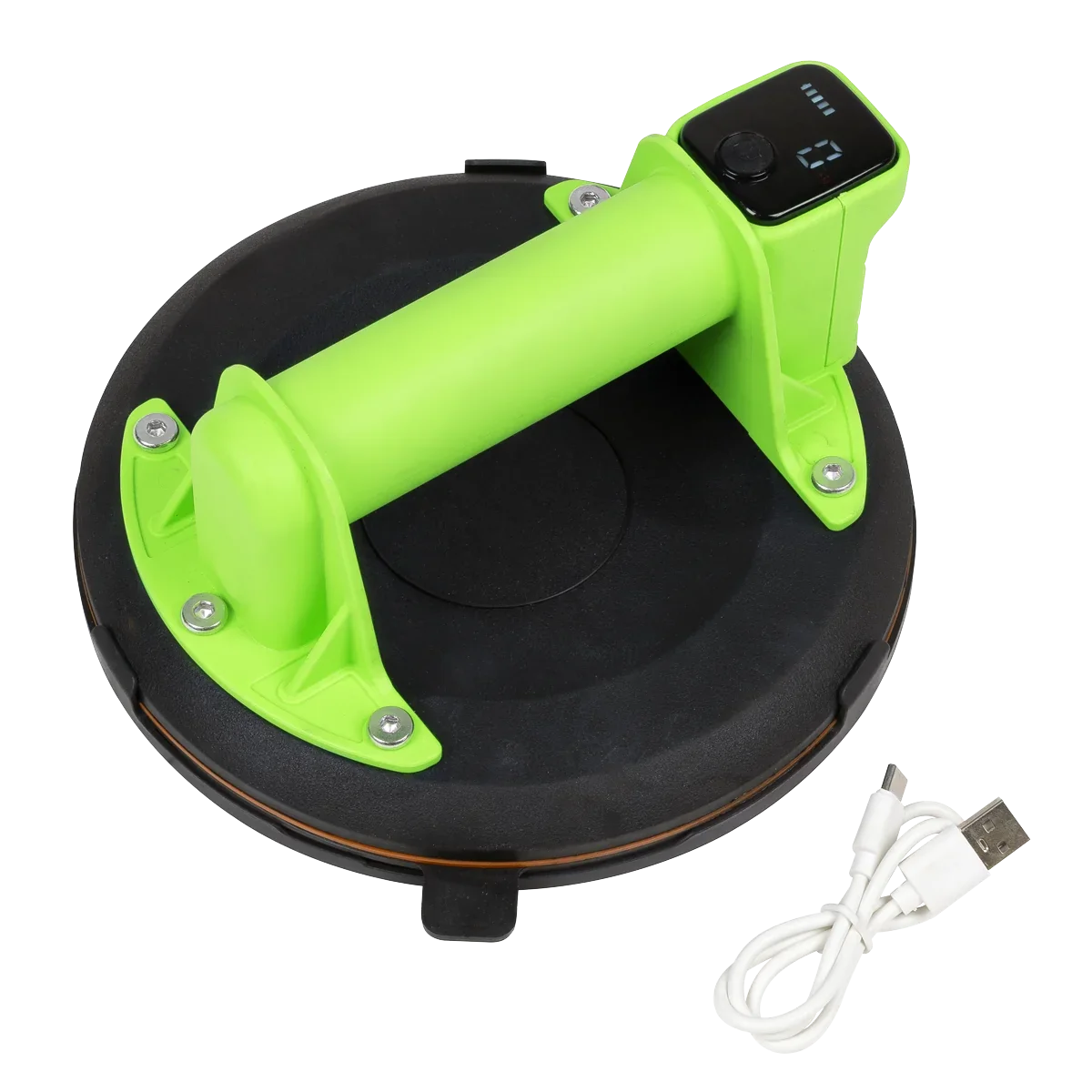 Sealey Electric Suction Cup AK9896 130kg Capacity with Digital Display