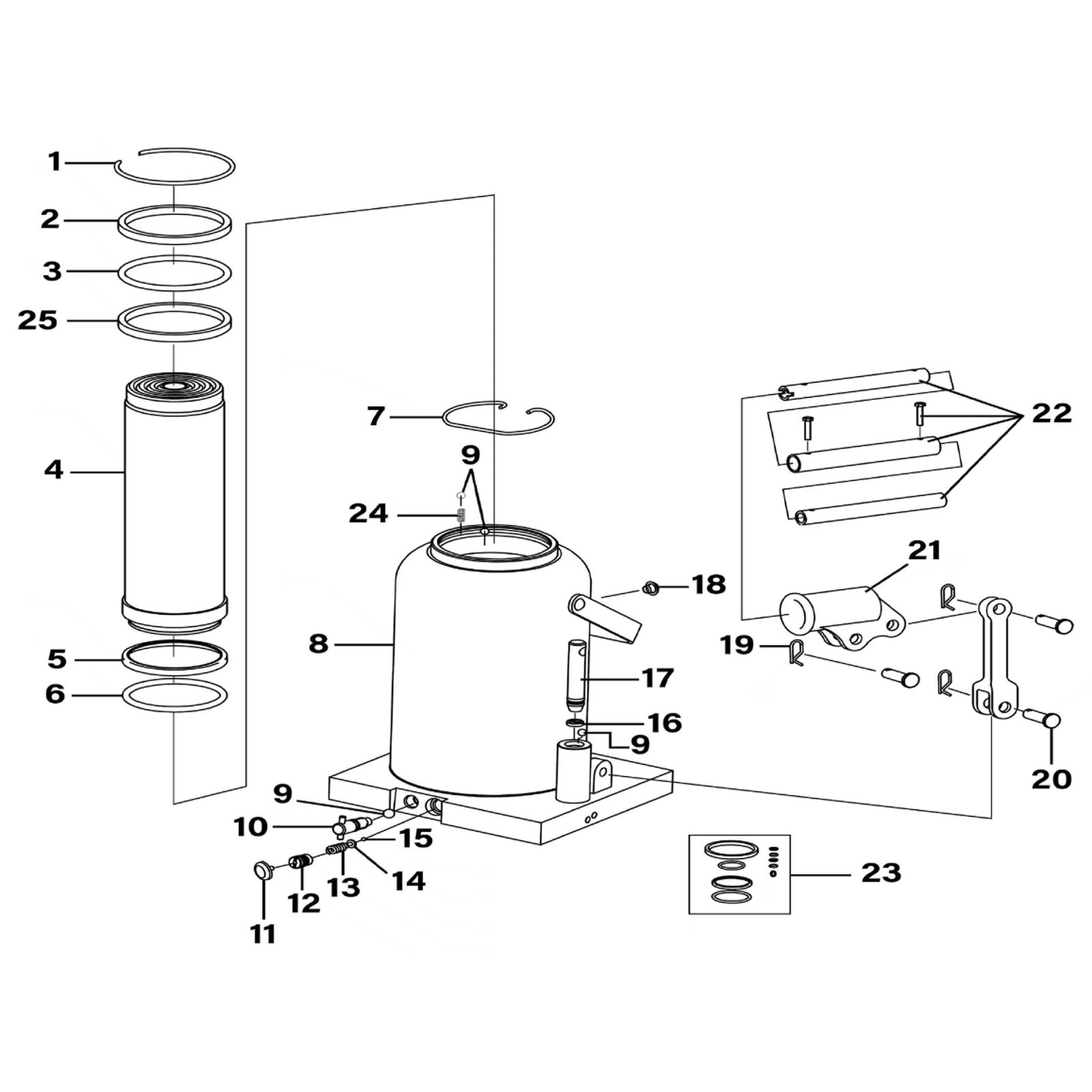Sealey O-ring SJ50.V2-03