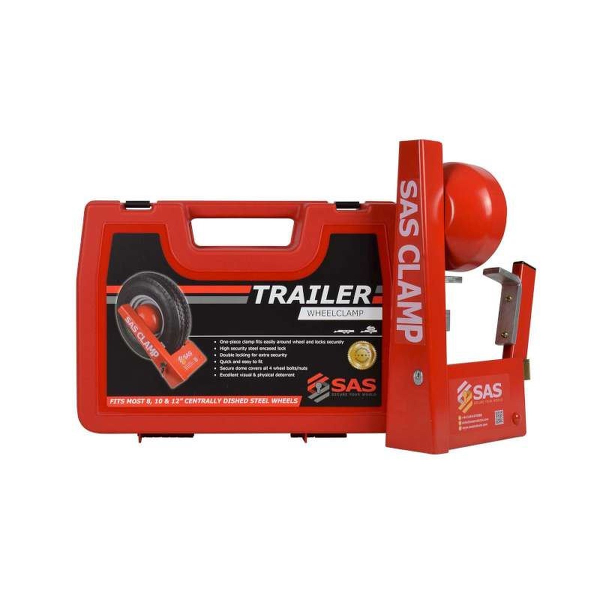 SAS SAS Trailer Wheelclamp Lock Keyed Alike