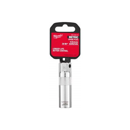 Milwaukee 3/8In. Drive 14mm Spark Plug Socket -1Pc