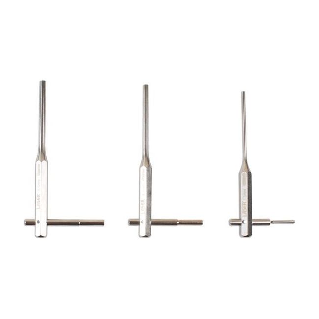 Laser Twin Function Brake Pin Punch Set 3pc 7865