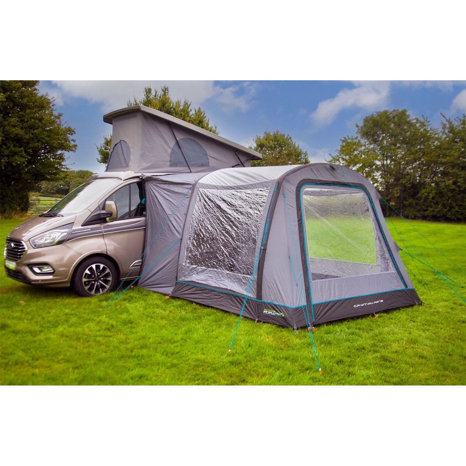 Outdoor Revolution Cayman Air T2 HIGH (Inc Footprint) Driveaway Awning