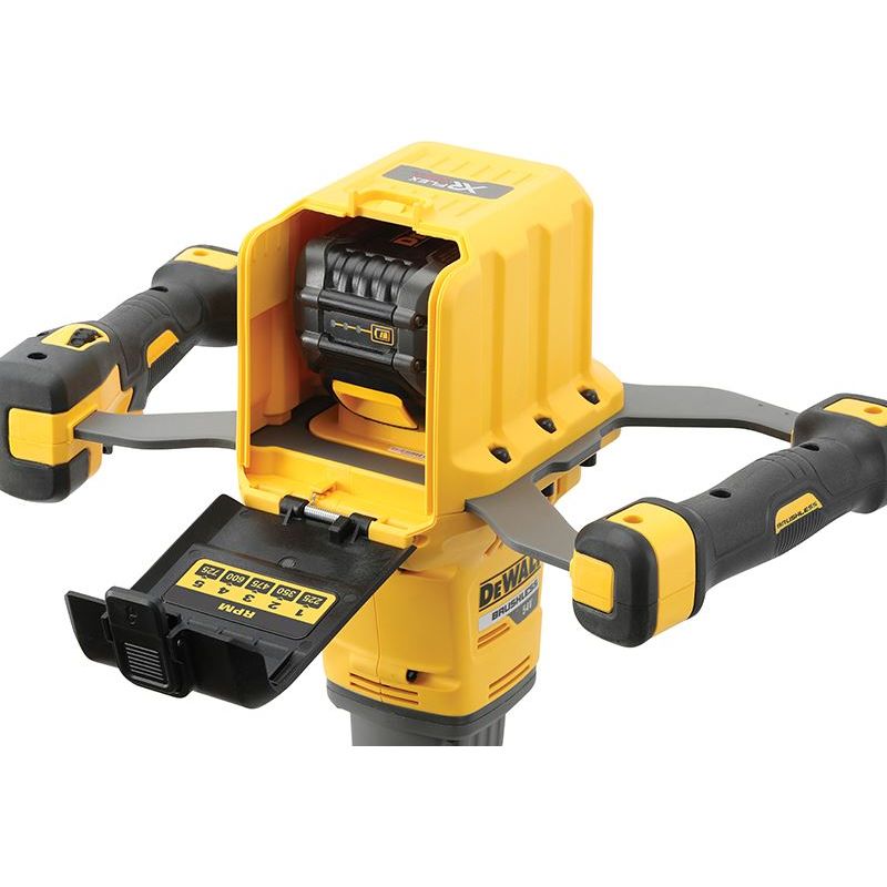 Dewalt Power Tools DCD240X2 XR FlexVolt Paddle Mixer 54V 2 x 3.0Ah Li-ion