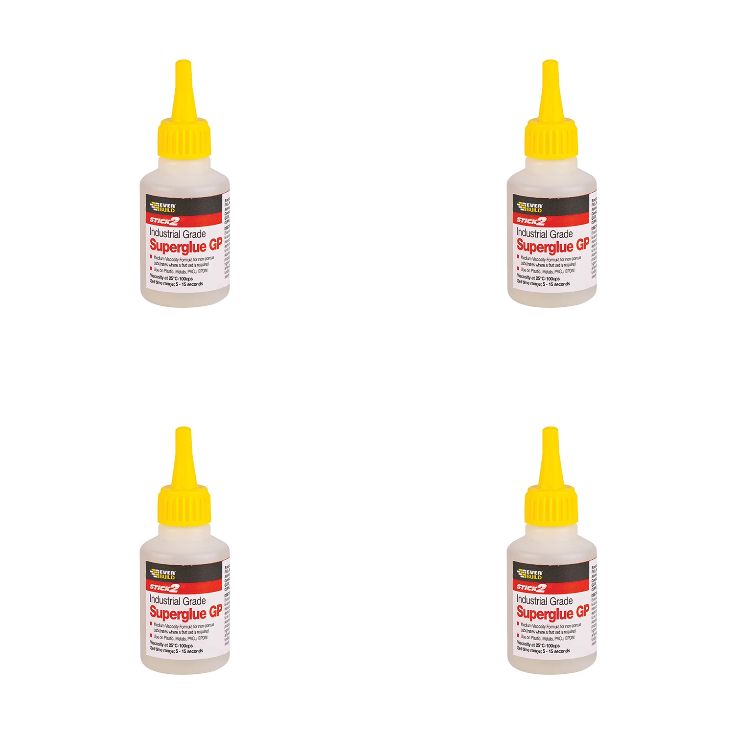 Everbuild Sika Industrial Superglue General Purpose 50g - 484652