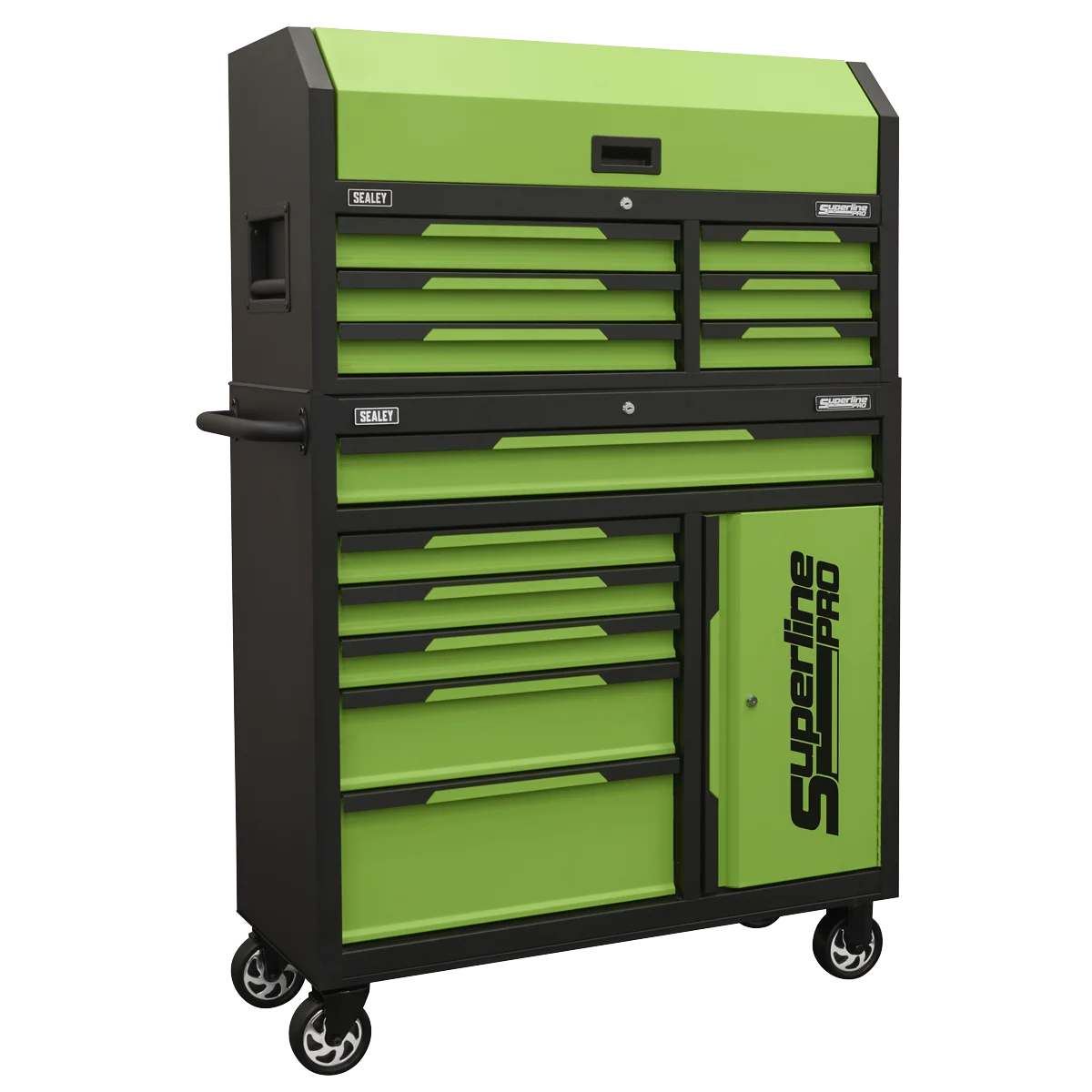 Sealey Tool Chest & Rollcab AP1080HVG 12 Drawer Green