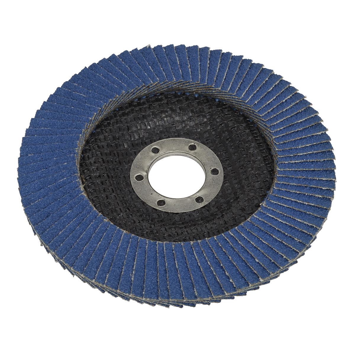 Sealey Flap Disc Zirconium125mm22mm Bore 60Grit FD12560