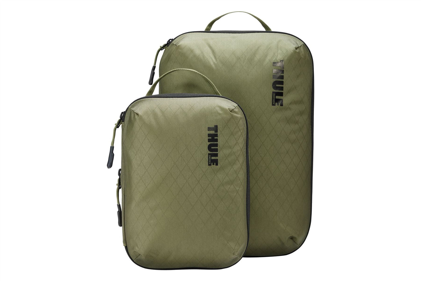 Thule compression cube set compression packing cube set small/medium soft green