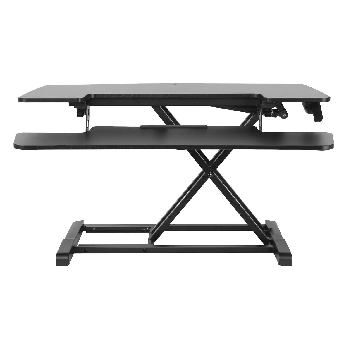 Dellonda 89cm Adjustable-Height Standing Desk Riser 15kg Capacity DH15