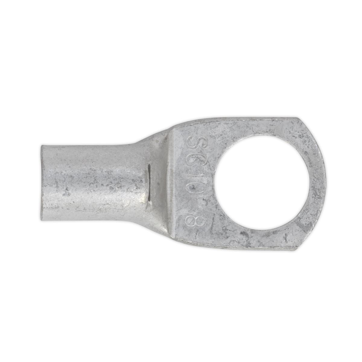 Sealey Copper Lug Terminal 10mmï x 8mm Pack of 10 LT108