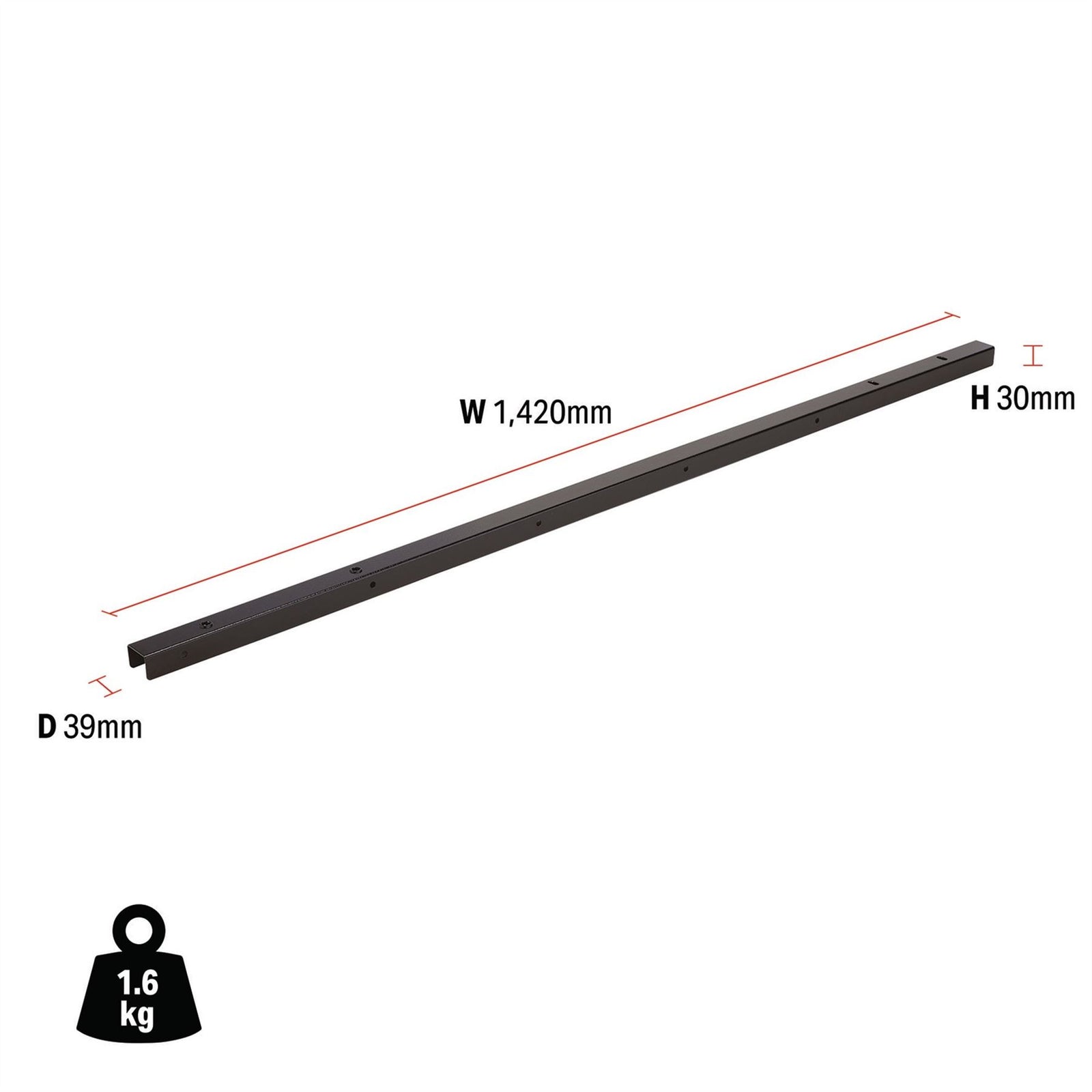 Draper BUNKER Modular Side Wall Single Bracket 33197
