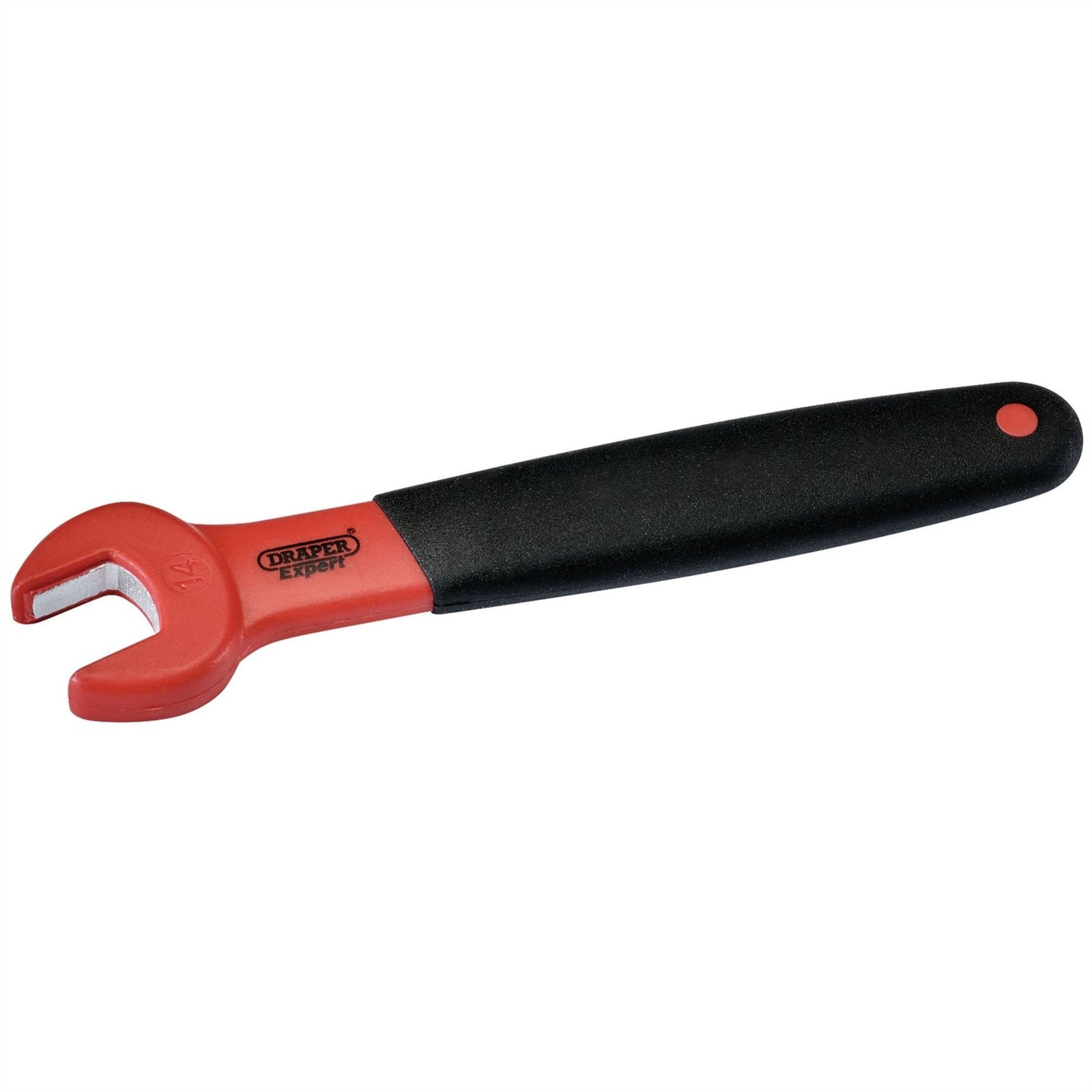 Draper VDE Approved Fully Insulated Open End Spanner, 14mm 99472