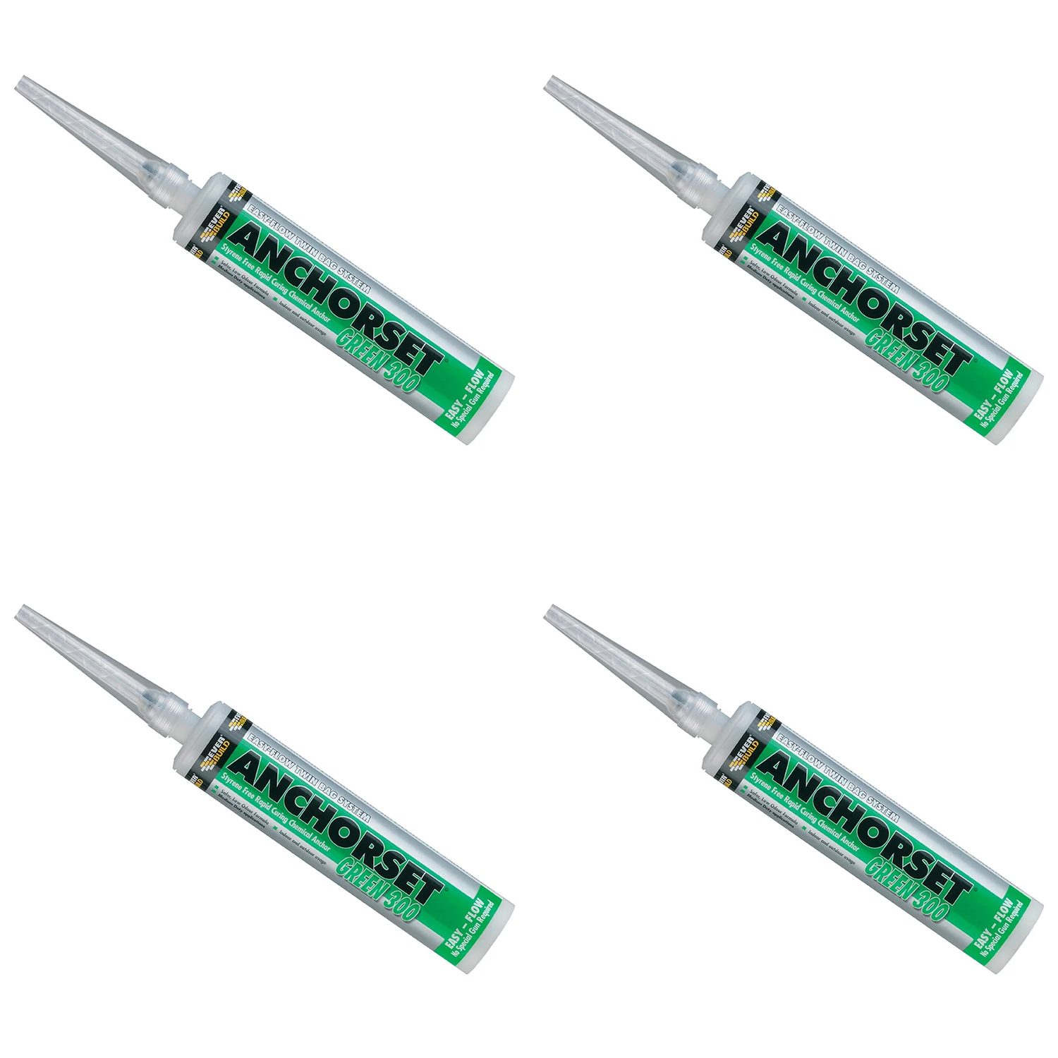 Everbuild Sika Green 300 Anchorset Chemical Anchor 300ml - 482457