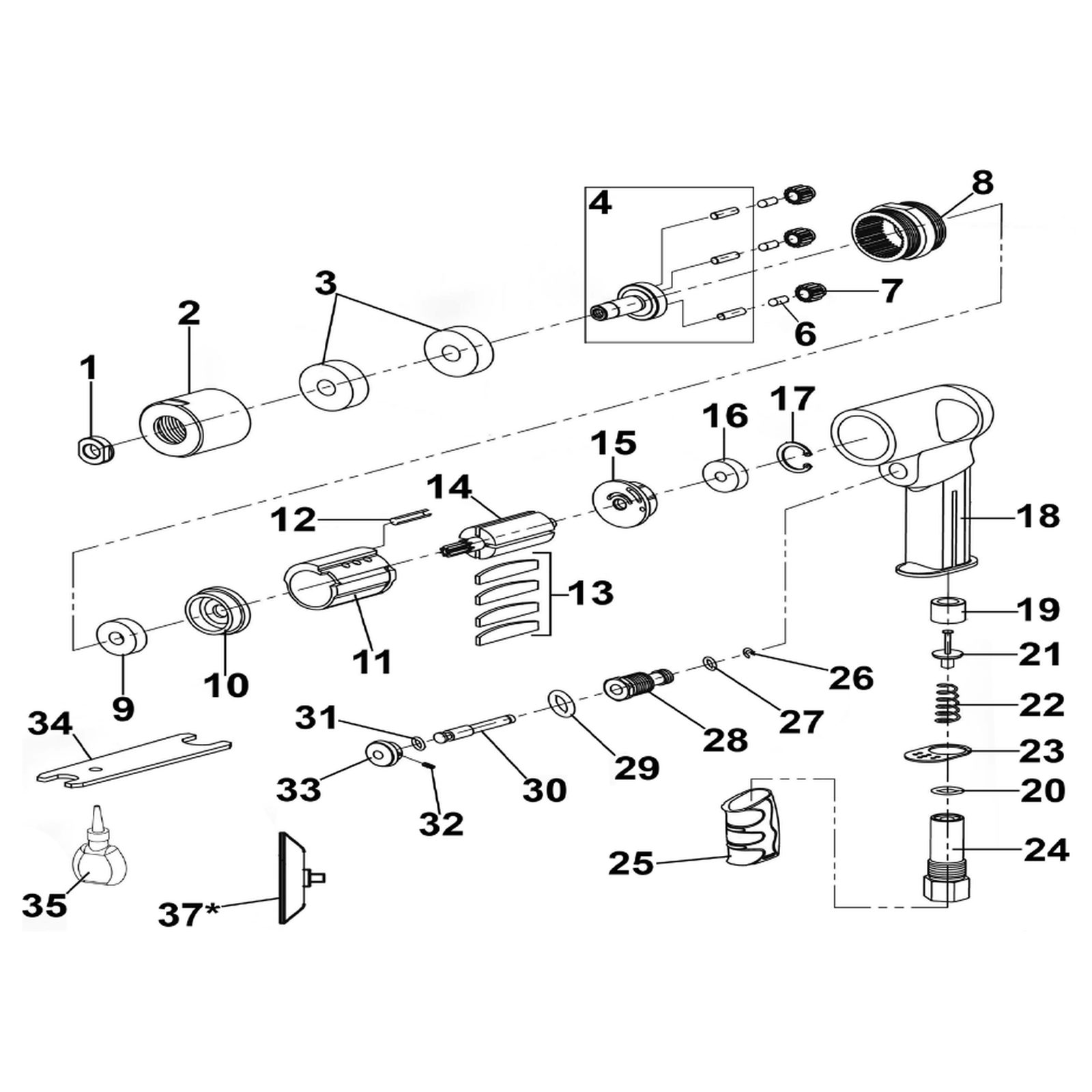 Sealey Spring GSA722.22
